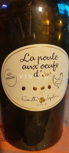 Sud-Ouest Pacherenc-du-vic-bilh Famille Laplace La poule aux oeufs d'or Non Millésimé