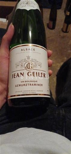 Alsace Gewurztraminer Grand Cru Jean Geiler Gewurztraminer 2019