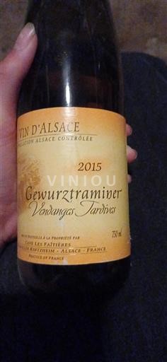 Elzas Gewurztraminer Vendanges Tardives Les Faitières Gewurztraminer Vendanges Tardives 2015