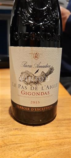 Rhônevallei Gigondas Pierre Amadieu Le Pas de l'Aigle 2015