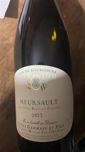 Burgundija Meursault Henri Germain et Fils 2023