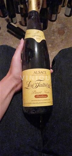 Elzas Pinot noir Les Faitières Tradition 2018