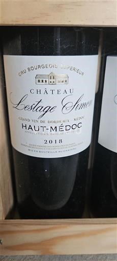 Burdeos Haut-Médoc Cru Bourgeois Supérieur Château Lestage Simon 2018
