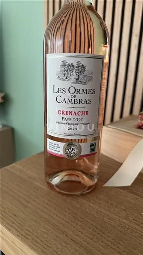 Languedoc-Roussillon Pays d'Oc Les Ormes de Cambras Grenache 2024