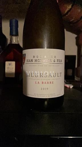 Burgundija Meursault Domaine Jean Monnier & Fils La Barre 2019