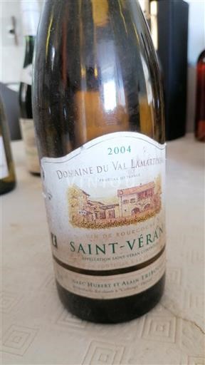 Bourgondië Saint-Véran Domaine Val Lamartine 2004