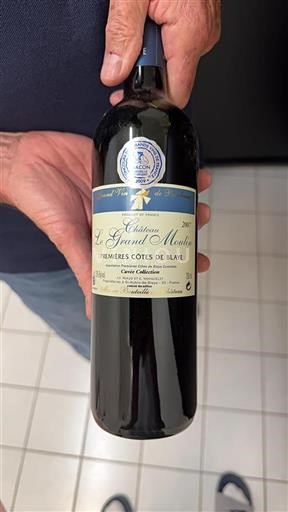 Bordeaux Unspecified Château Le Grand Moulin Collection 2007