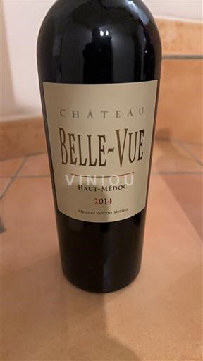 Bordeaux Haut-Médoc Château Belle-Vue 2014