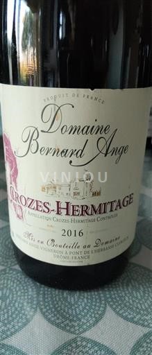 Rona dolina Crozes-hermitage Domaine Bernard Ange 2016