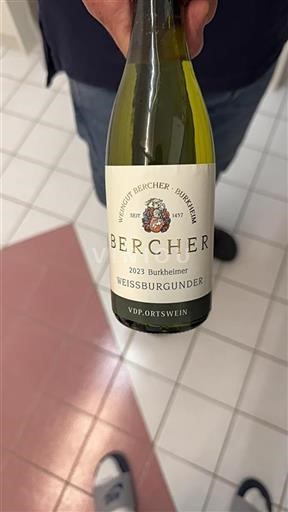 Baden No especificado Weingut Bercher Burkheimer Weissburgunder 2023