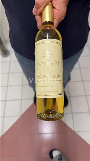 Burdeos Sauternes Les Sables Or 2017