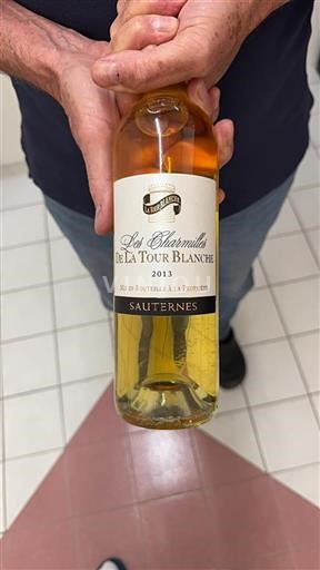 Bordeaux Sauternes La Tour Blanche Les Charmilles 2013