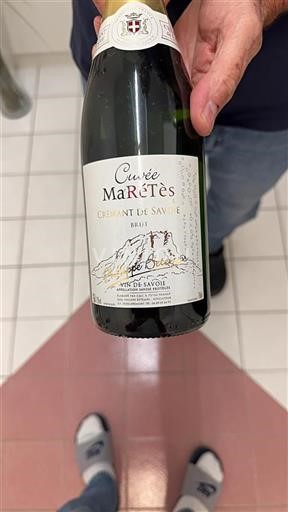 Savoie och Bugey Crémant de Savoie Philippe Betemps MaRèTès Icke årgångsbetecknad
