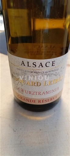 Alsacia Edouard Leiber Grande Réserve 2022