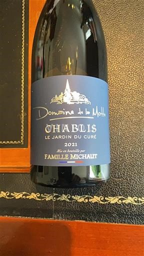Burgundsko Chablis Domaine La Motte Le Jardin du Curé 2021