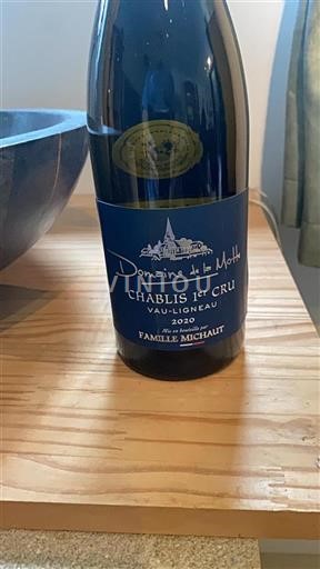 Burgundsko Chablis Premier Cru Domaine La Motte Vau-Ligneau 2020