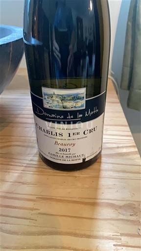 Burgundsko Chablis Premier Cru Domaine La Motte Beauroy 2017