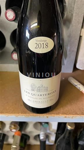 Valle della Loira Saint-Nicolas-De-Bourgueil Amirault Les Quarterons 2018