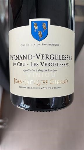 Burgund Pernand-Vergelesses Premier Cru Jean-Jacques Girard Les Vergelesses Ohne Jahrgang
