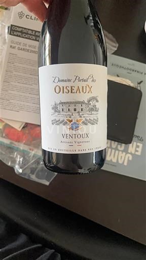 Rhônen laakso Ventoux Domaine Portail des Oiseaux 2023