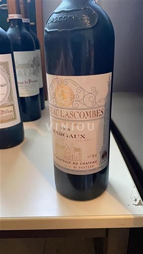 Bordéus Margaux Grand Cru Lascombes 1998