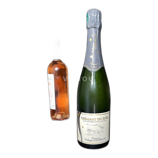 Jura Crémant du Jura Domaine Philippe Vandelle Icke årgångsbetecknad