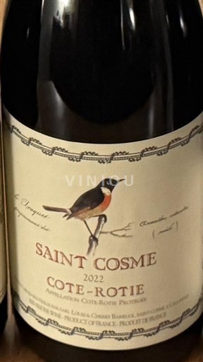 Rhônetal Côte-rôtie Saint Cosme 2022