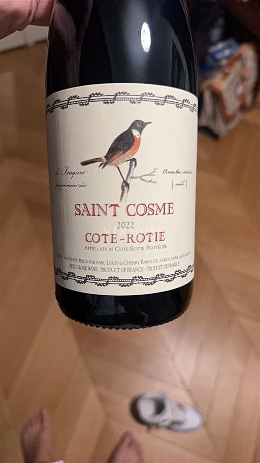 Rhônetal Côte-rôtie Saint Cosme 2022