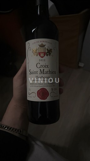 Bordeaux Croix Saint Mathieu 2022