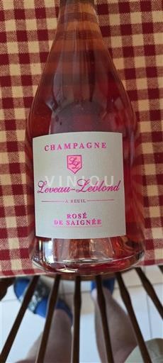 Champagne Šampanské Leveau-Leblond Rosé de Saignée 2023