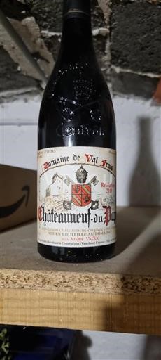 Thung lũng Rhône Châteauneuf-du-pape Domaine Val Frais Révélation 2019