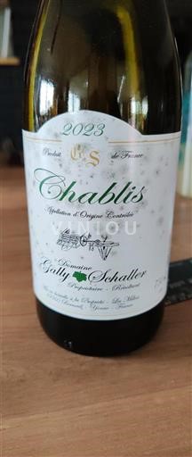Borgonha Chablis Domaine Gally Schaller 2023