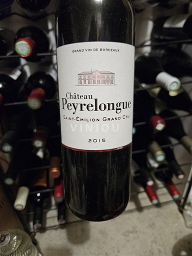 Bordeaux Saint-Émilion Grand Cru Grand Cru Château Peyrelongue 2015
