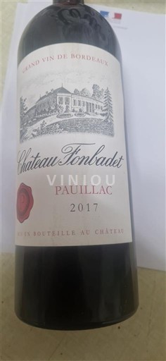 Burdeos Pauillac Château Fonbadet 2017