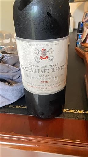 Bordeaux Graves Grand Cru Pape Clément 1978