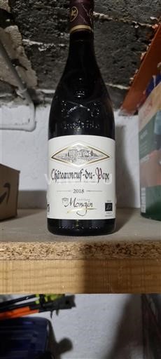 Údolí Rhôny Châteauneuf-du-Pape Château Mongin 2018