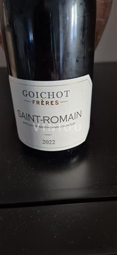 Burgundy Saint-Romain Goichot Frères 2022