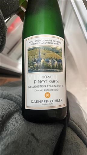 Luxemburgiska Moseldalen Luxemburgska Mosel Kaempff-Kohler Wellenstein Foulschette 2023