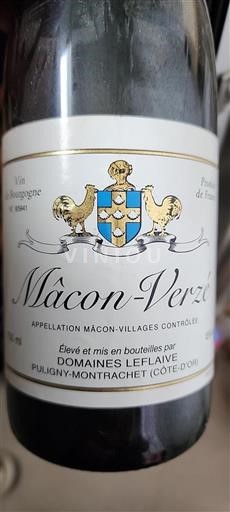 Bourgondië Mâcon en mâcon-dorpen Domaine S Leflaive 2014