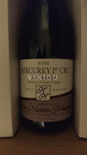 Burgundy Mercurey Premier Cru Narjoux-Normand La Chassière 2022