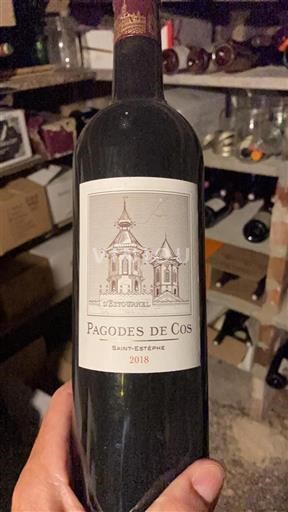 Bordeaux Saint-Estèphe Cos Estournel Pagodes de Cos 2018
