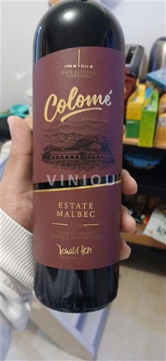 Salta No especificado Colomé Estate Malbec 2020