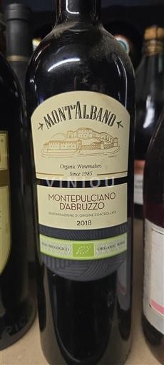 Abruzzo Montepulciano d'Abruzzo Mont'Albano 2018