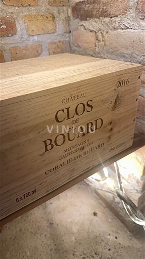 Bordeaux Montagne-Saint-Émilion Château Clos de Boüard 2016