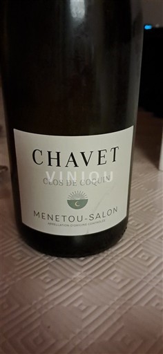 Thung lũng sông Loire Menetou-salon Chavet Clos de Coquin 2022
