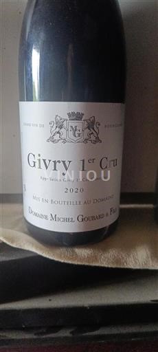 Bourgondië Niet gespecificeerd Premier Cru Domaine Michel Goubard & Fils 2020