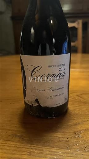 Rhône-dalen Cornas Jacques Lemencier 2012