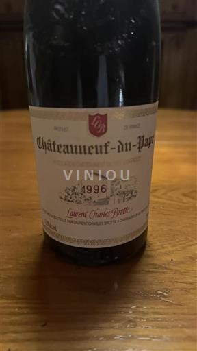 Rona dolina Châteauneuf-du-Pape Laurent Charles Brotte 1996