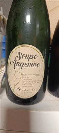 Vin Effervescent Blanc demi-sec Soupe Angevine GAEC du Moulin - Famille CHEVRIER Non millésimé France Vallée de la Loire AOC