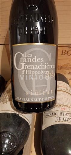Rhône Valley Châteauneuf-du-Pape Château Simian Les Grandes Grenachières d'Hippolyte 2020
